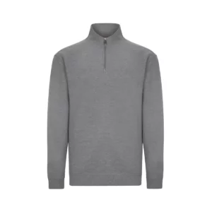 Sudadera Mukua SQ270U en Heather grey, vista frontal