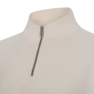 Sudadera Mukua SQ270U en Ivory, detalle de la prenda