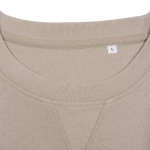 Sudadera Mukua STCN300U en Taupe, detalle de la prenda