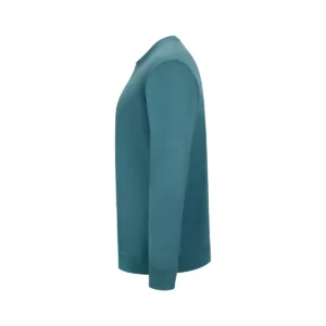 Sudadera Mukua STCN300U en Earth blue, vista lateral
