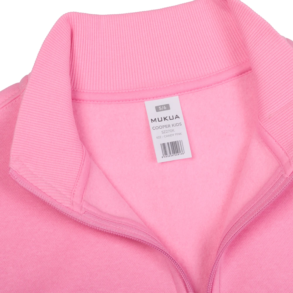 Sudadera Mukua COOPER KIDS SZ270K 5 Sudadera Mukua SZ270K en Candy pink, detalle de la prenda