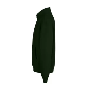 Sudadera Mukua SZ270K en Bottle green, vista lateral