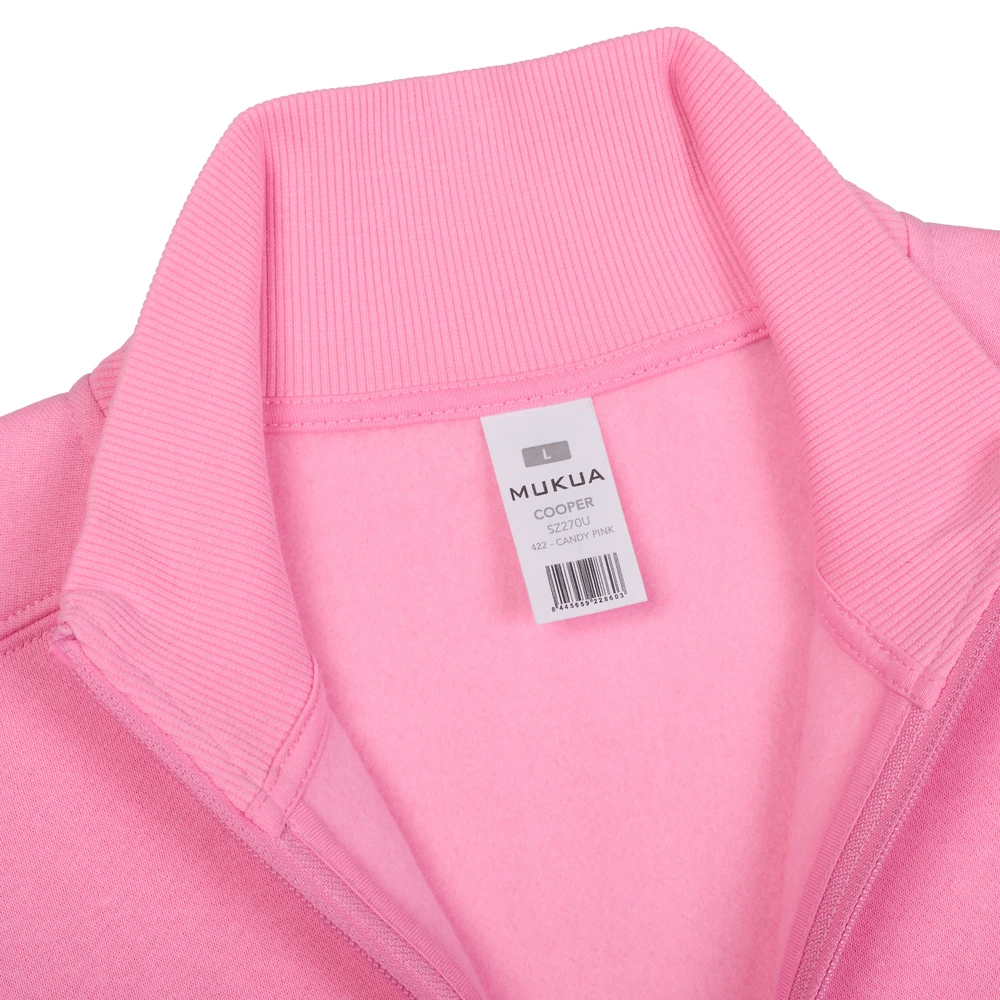 Sudadera Mukua COOPER SZ270U 5 Sudadera Mukua SZ270U en Candy pink, detalle de la prenda