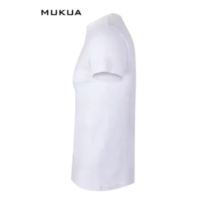 Camiseta Tasmania MC unisex MUKUA TS150UW, color blanco