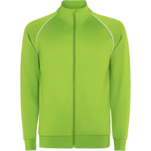 Sudadera Roly CQ0437 en Verde fluor, vista frontal