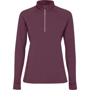 Sudadera Roly SU1033 en Rojo ciruela, vista frontal