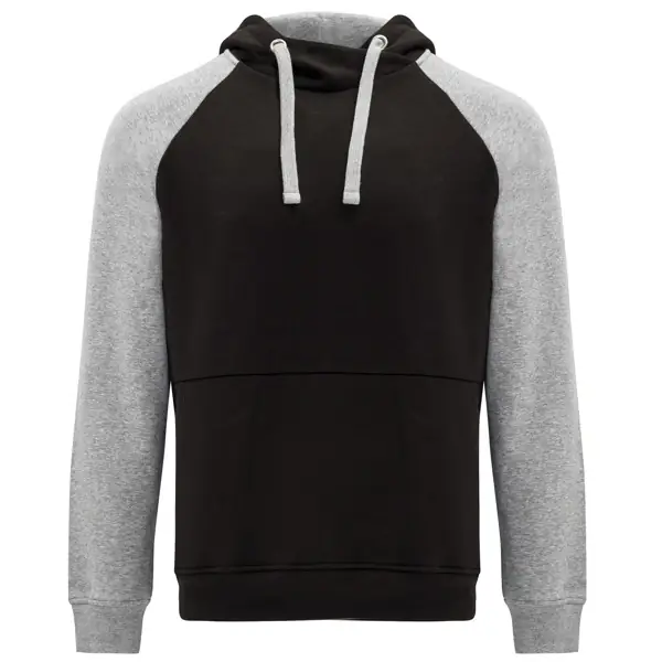 Sudadera Roly BADET SU1058 2 Sudadera Roly SU1058 en Negro/Gris vigoré, vista frontal