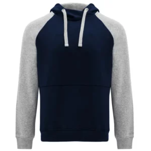 Sudadera Roly SU1058 en Marino/Gris vigore, vista frontal