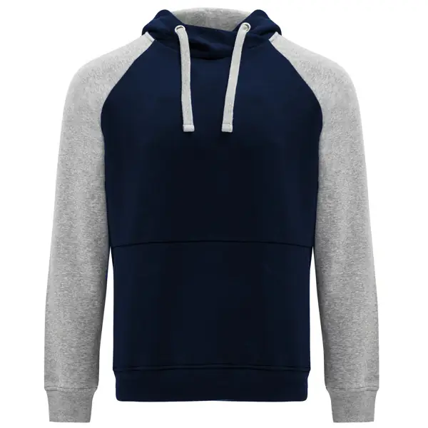 Sudadera Roly BADET SU1058 4 Sudadera Roly SU1058 en Marino/Gris vigore, vista frontal