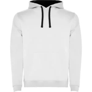 Sudadera Roly SU1067 en Blanco/Marino, vista frontal