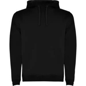 Sudadera Roly SU1067 en Negro, vista frontal