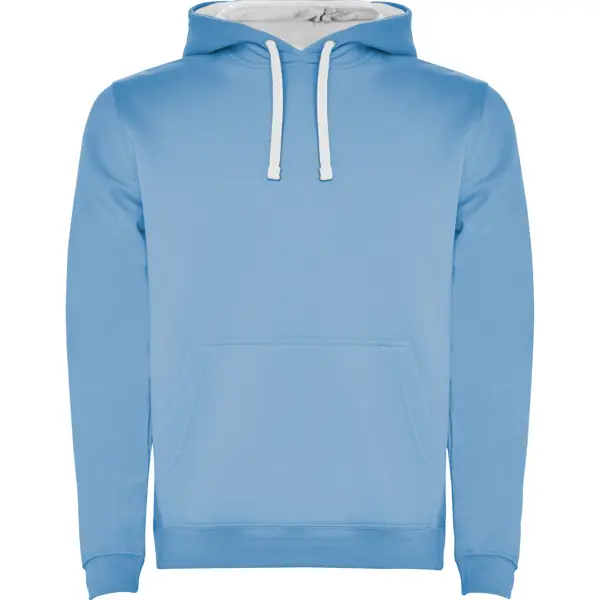 Sudadera Roly URBAN SU1067 11 Sudadera Roly SU1067 en Celeste/Blanco, vista frontal