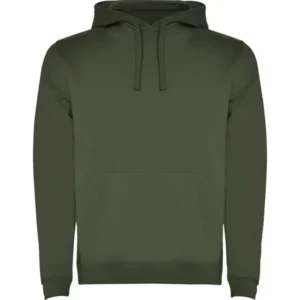 Sudadera Roly SU1067 en Verde aventura, vista frontal