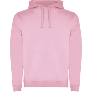 Sudadera Roly SU1067 en Rosa claro, vista frontal