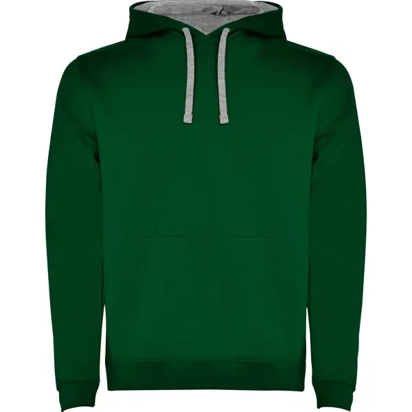 Sudadera Roly URBAN SU1067 36 Sudadera Roly SU1067 en Verde botella/Gris vigore, vista frontal