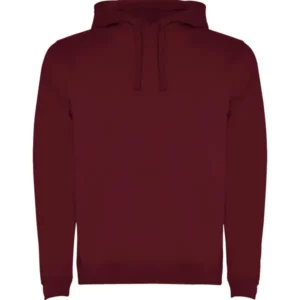 Sudadera Roly SU1067 en Granate, vista frontal