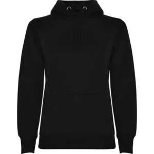 Sudadera Roly SU1068 en Negro, vista frontal