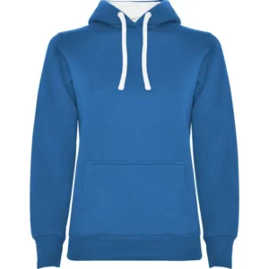 Sudadera Roly SU1068 en Royal/Blanco, vista frontal