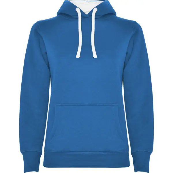 Sudadera Roly URBAN WOMAN SU1068 7 Sudadera Roly SU1068 en Royal/Blanco, vista frontal
