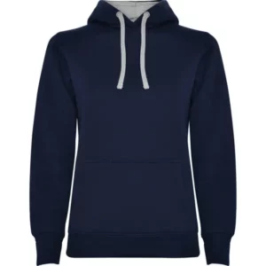 Sudadera Roly SU1068 en Marino/Gris vigore, vista frontal