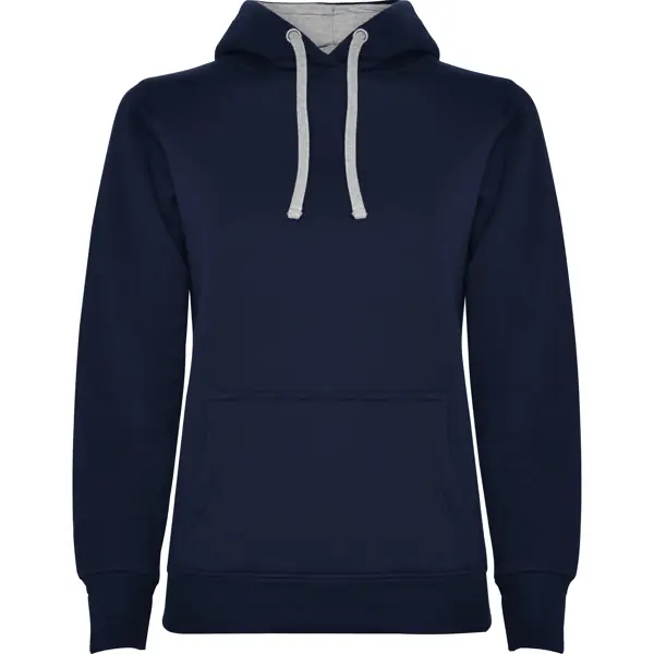 Sudadera Roly URBAN WOMAN SU1068 13 Sudadera Roly SU1068 en Marino/Gris vigore, vista frontal