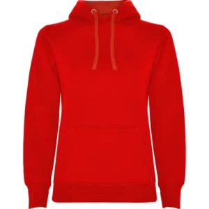 Sudadera Roly SU1068 en Rojo, vista frontal