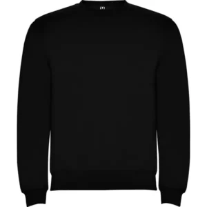 Sudadera Roly SU1070 en Negro, vista frontal