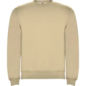 Sudadera Roly SU1070 en Arena, vista frontal