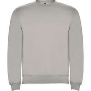 Sudadera Roly SU1070 en Gris piedra, vista frontal
