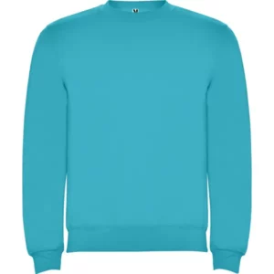 Sudadera Roly SU1070 en Turquesa, vista frontal