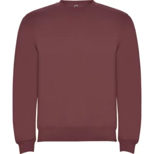 Sudadera Roly SU1070 en Rojo baya, vista frontal