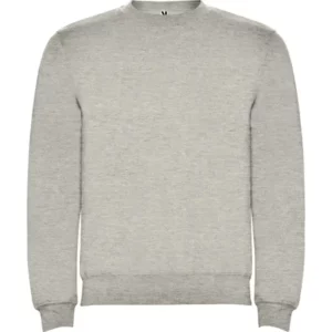 Sudadera Roly SU1070 en Blanco ceniza vigore, vista frontal
