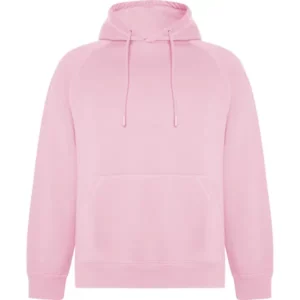 Sudadera Roly SU1074 en Rosa claro, vista frontal