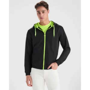 Sudadera Roly SU1105, vista frontal con persona
