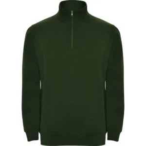 Sudadera Roly SU1109 en Verde botella, vista frontal