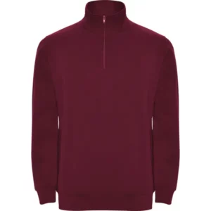 Sudadera Roly SU1109 en Granate, vista frontal