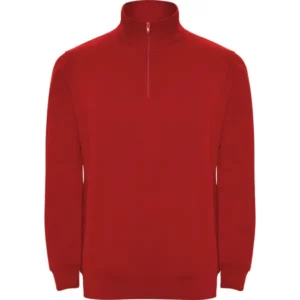 Sudadera Roly SU1109 en Rojo, vista frontal