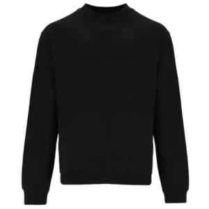 Sudadera Roly SU1117 en Negro, vista frontal