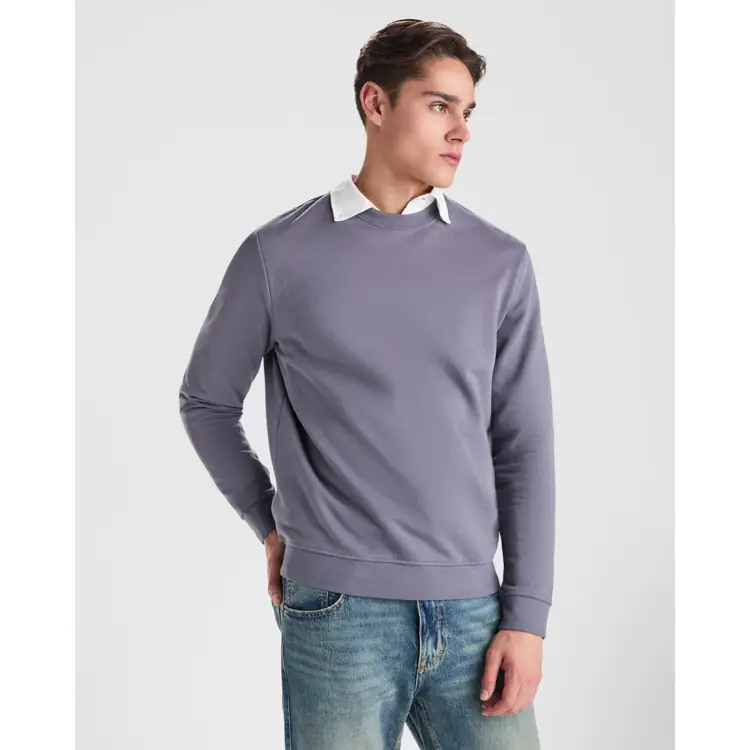 Sudadera Roly TELENO SU1117 1 Sudadera Roly SU1117, vista frontal con persona