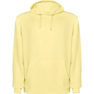 Sudadera Roly SU2204 en Amarillo sweet lavado, vista frontal