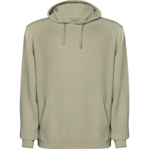 Sudadera Roly SU2204 en Kaki claro lavado, vista frontal