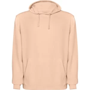 Sudadera Roly SU2204 en Papaya claro lavado, vista frontal