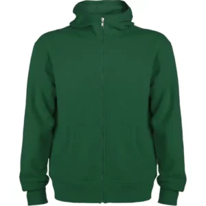 Sudadera Roly CQ6421 en Verde botella, vista frontal