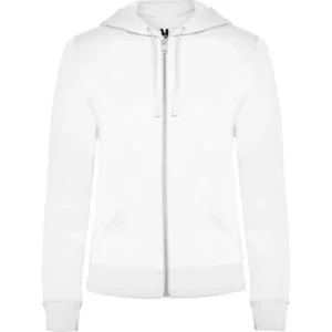 Sudadera Roly CQ6425 en Blanco, vista frontal