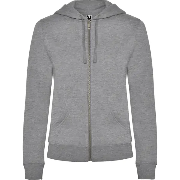 Sudadera Roly VELETA CQ6425 6 Sudadera Roly CQ6425 en Gris vigore, vista frontal
