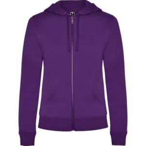 Sudadera Roly CQ6425 en Purpura, vista frontal