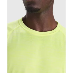 Camiseta técnica para hombre Roly AUSTIN, color amarillo flúor vigoré