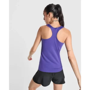 Camiseta técnica de tirantes para mujer Roly AIDA, color morado