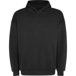 Sudadera Roly SU6702 en Negro, vista frontal