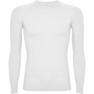 Camiseta térmica para hombre Roly PRIME, color blanco